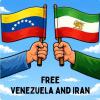 por VENEZUELA e IRAN libres!